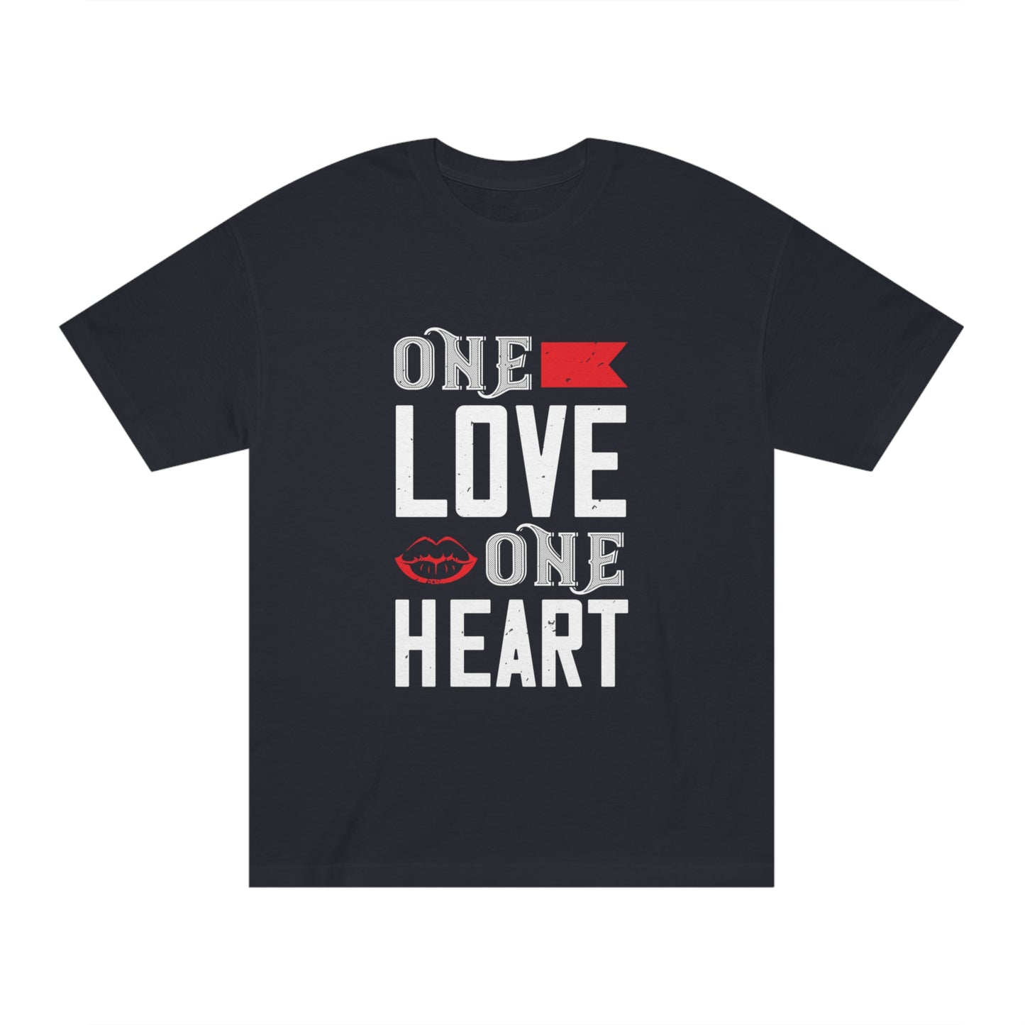 One love one heart Unisex Classic Tee