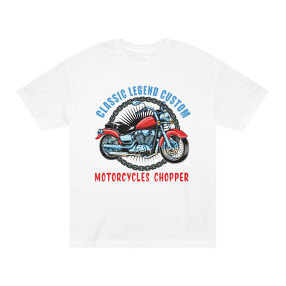 Classic legend custom motorcycles chopper Unisex Classic Tee