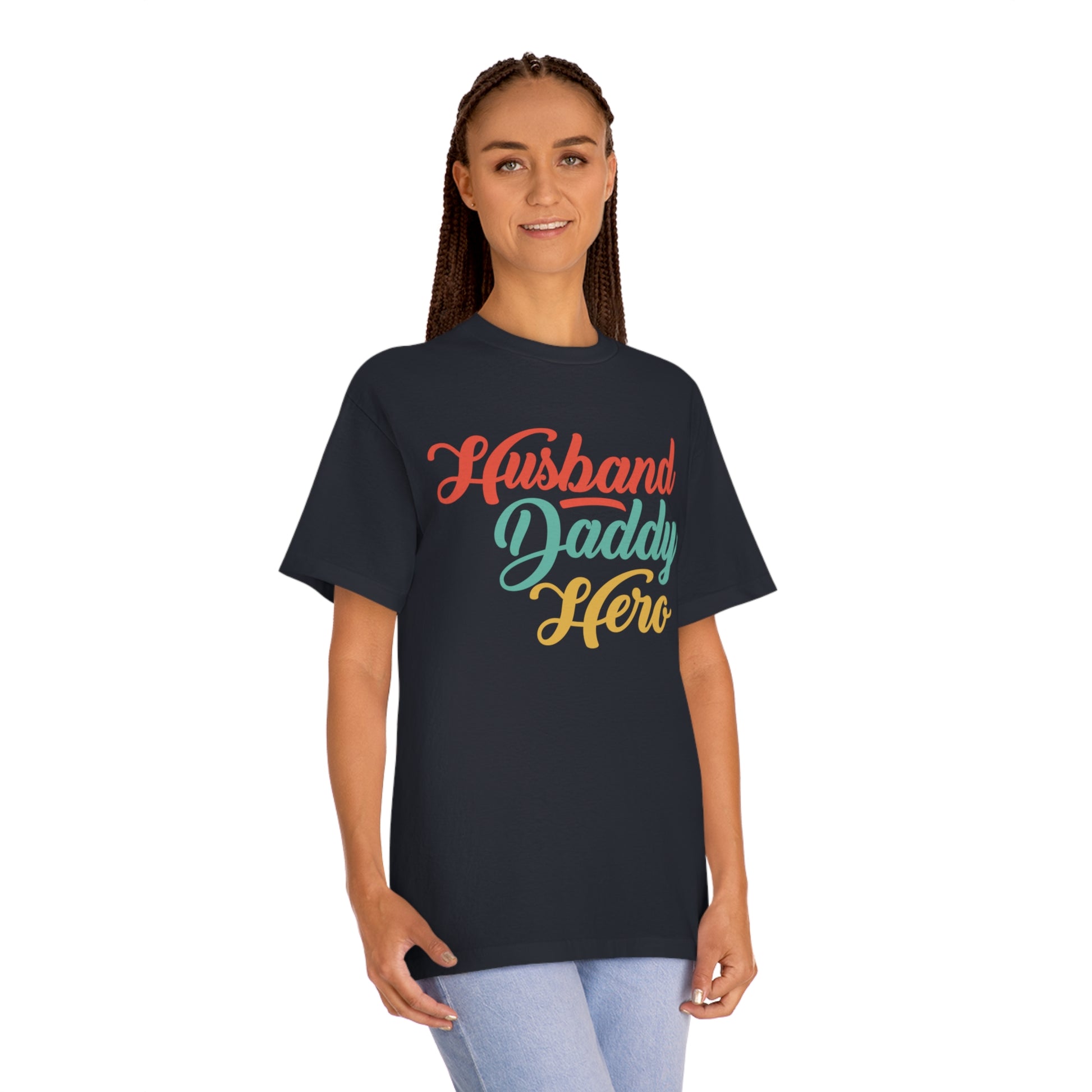 Husband daddy hero Unisex Classic Tee - Shop 4 Me