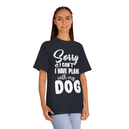 I have plans with my dog Unisex Classic Tee