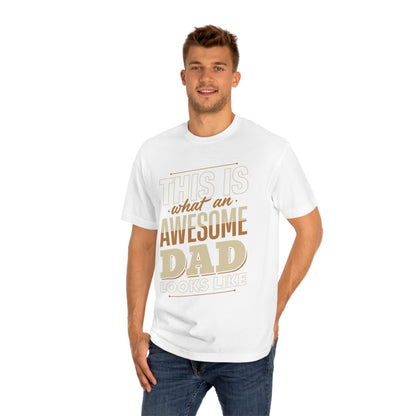 Awesome dad Unisex Classic Tee - Shop 4 Me