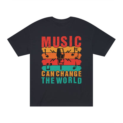 Music can change the world Unisex Classic Tee - Shop 4 Me