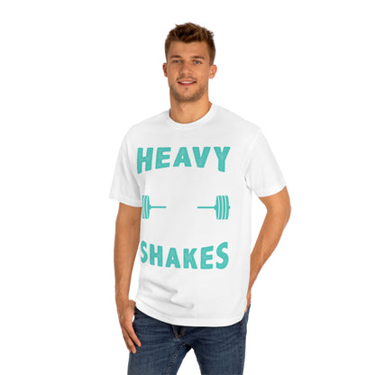 Heavy weights and protein shakes Unisex Classic Tee