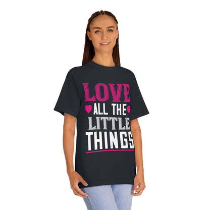 Love all the little things Unisex Classic Tee