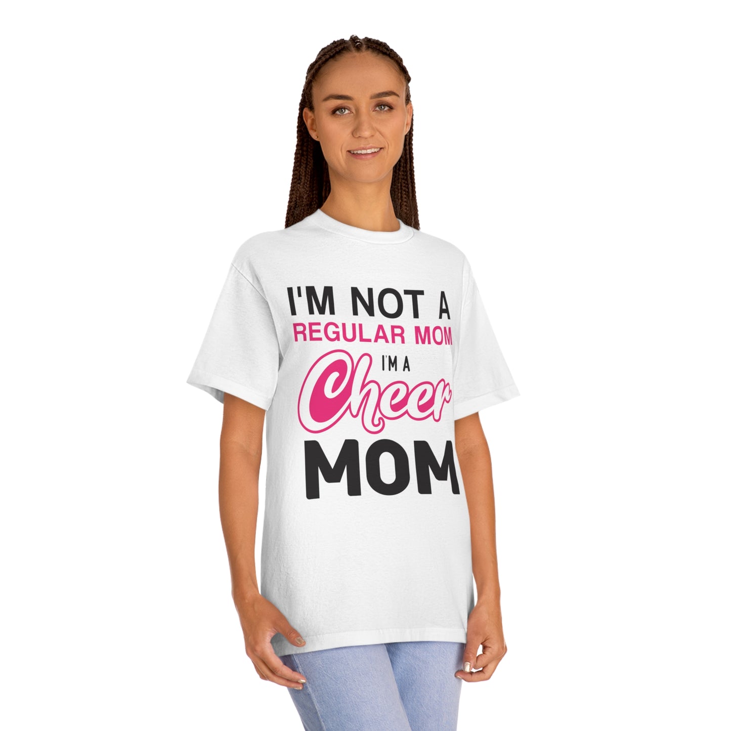 I am not a regular mom i am cheer mom Unisex Classic Tee