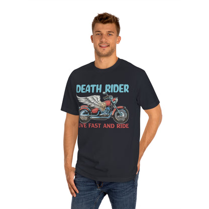 Death rider live fast and ride Unisex Classic Tee