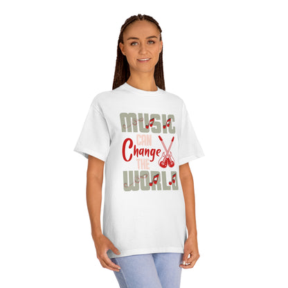 Music can change the world Unisex Classic Tee - Shop 4 Me