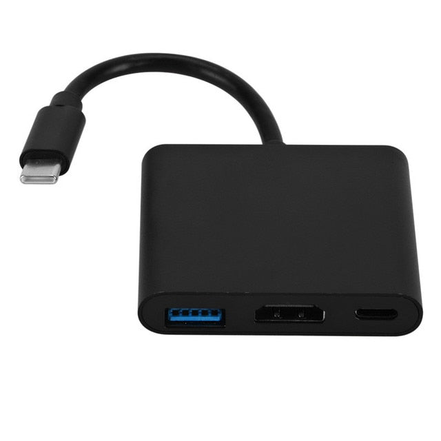 Type C To HDMI Charging Port. Connect your devices to a host computer or another hub