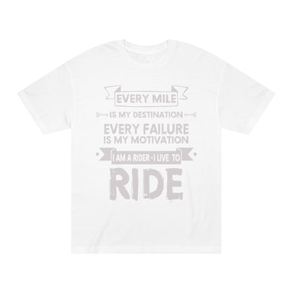 Every mile is my destination Unisex Classic Tee