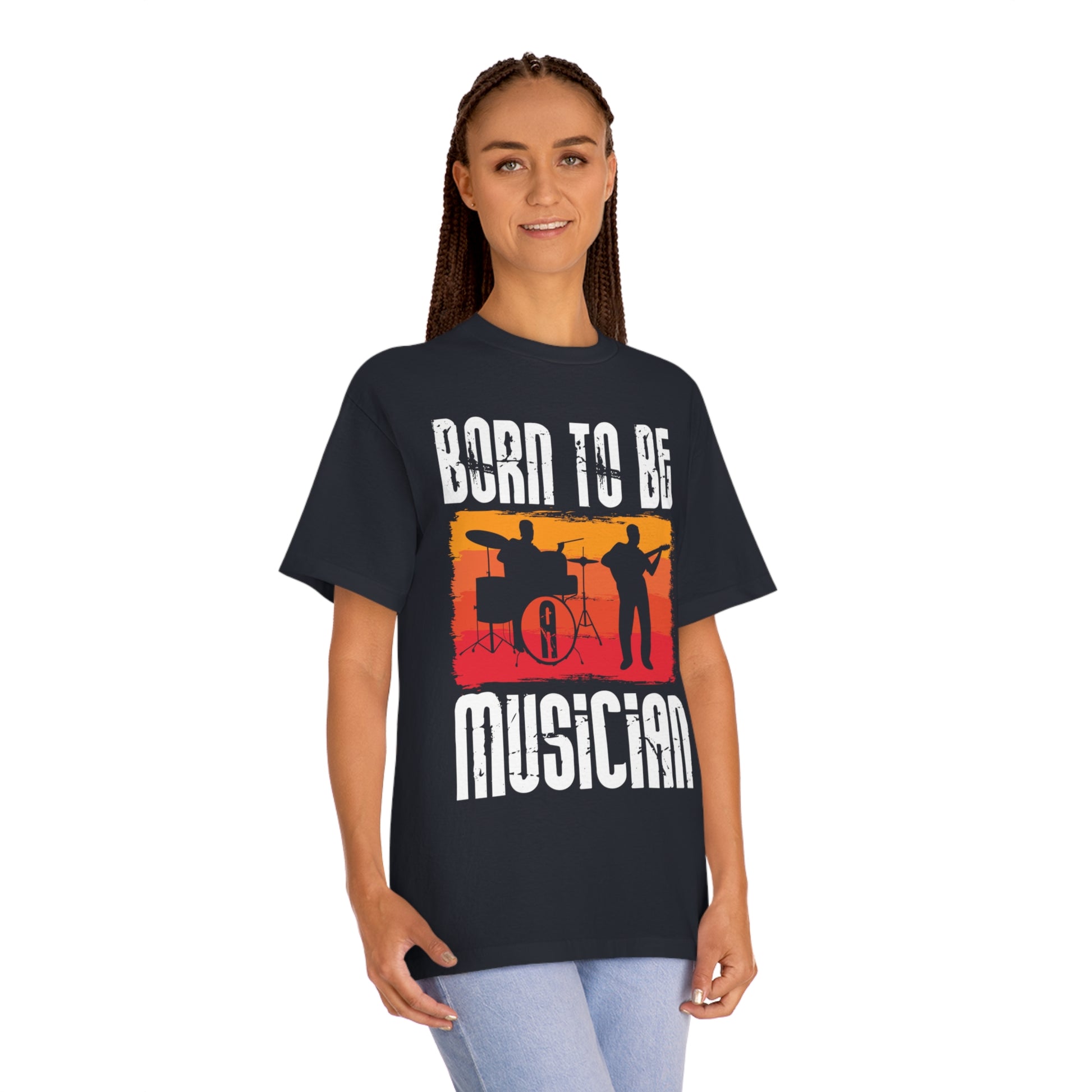 Born to be a musician Unisex Classic Tee - Shop 4 Me