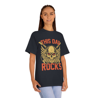 This dad cool dad rocks Unisex Classic Tee - Shop 4 Me