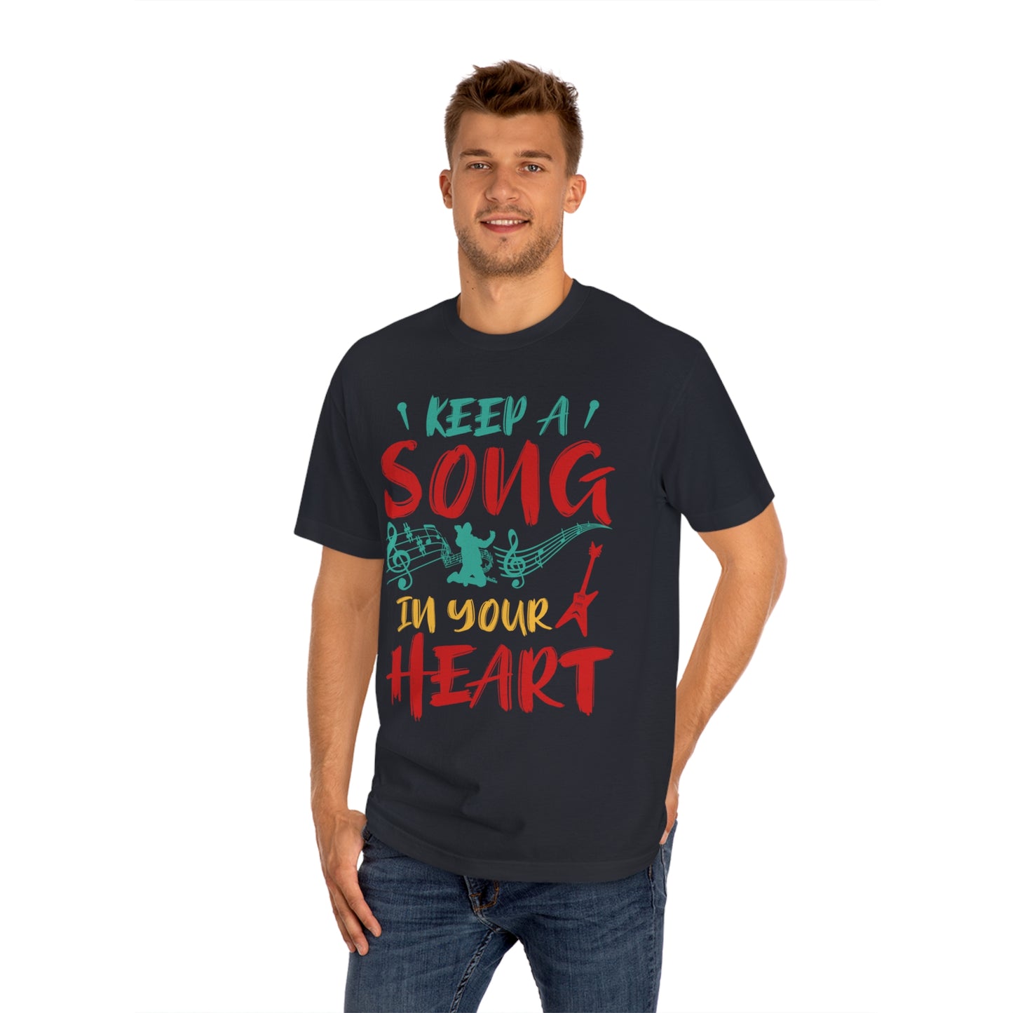 Keep a song in yours heart  Unisex Classic Tee