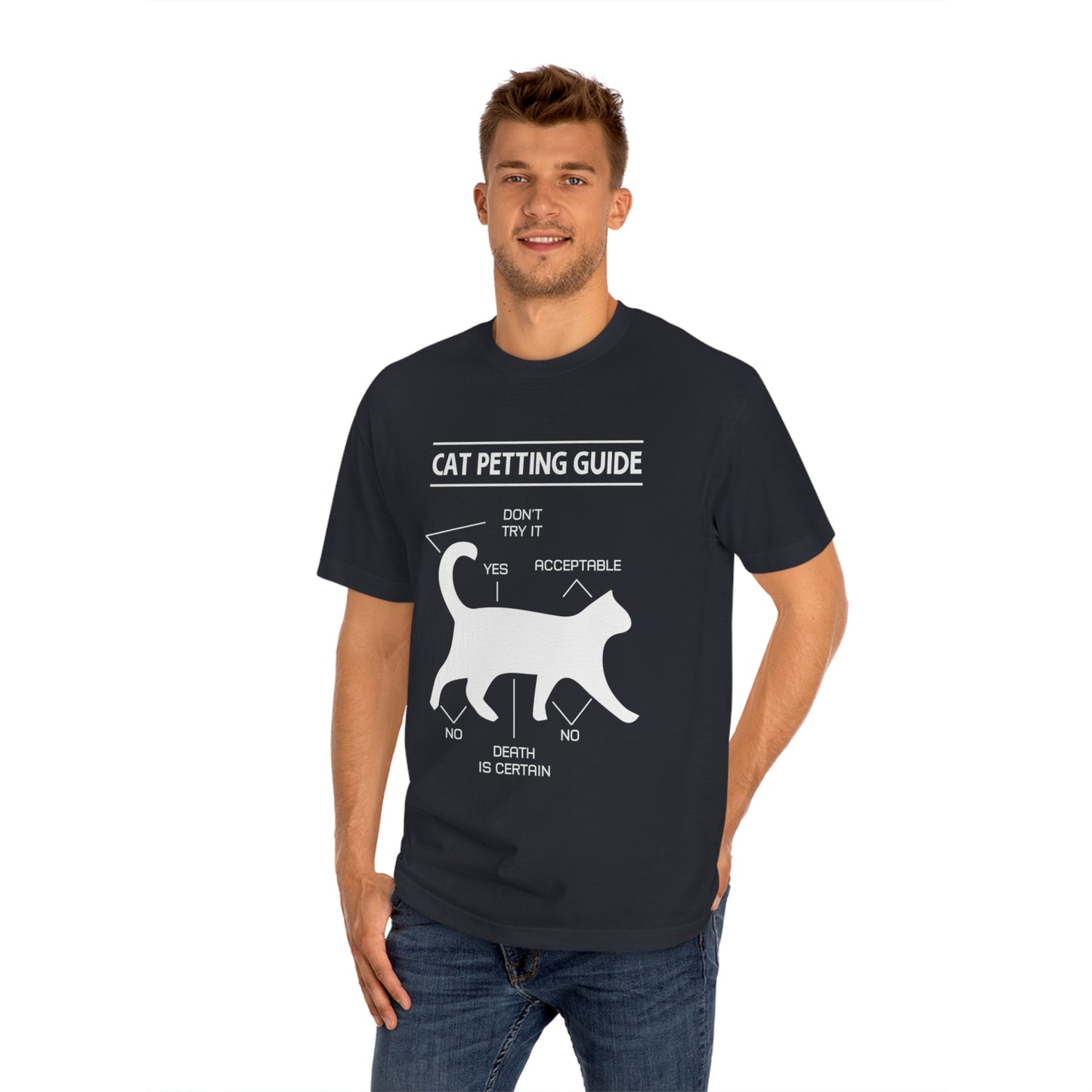 Cat petting Unisex Classic Tee - Shop 4 Me