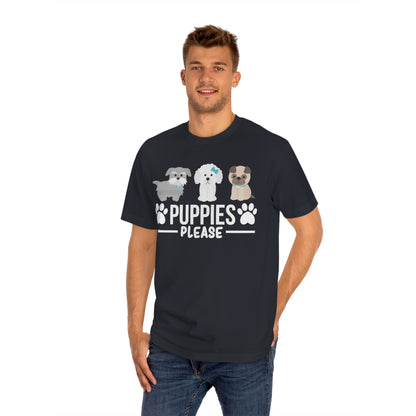 Puppies please Unisex Classic Tee