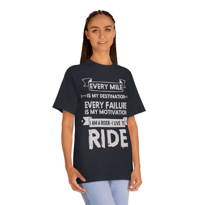 Every mile is my destination Unisex Classic Tee