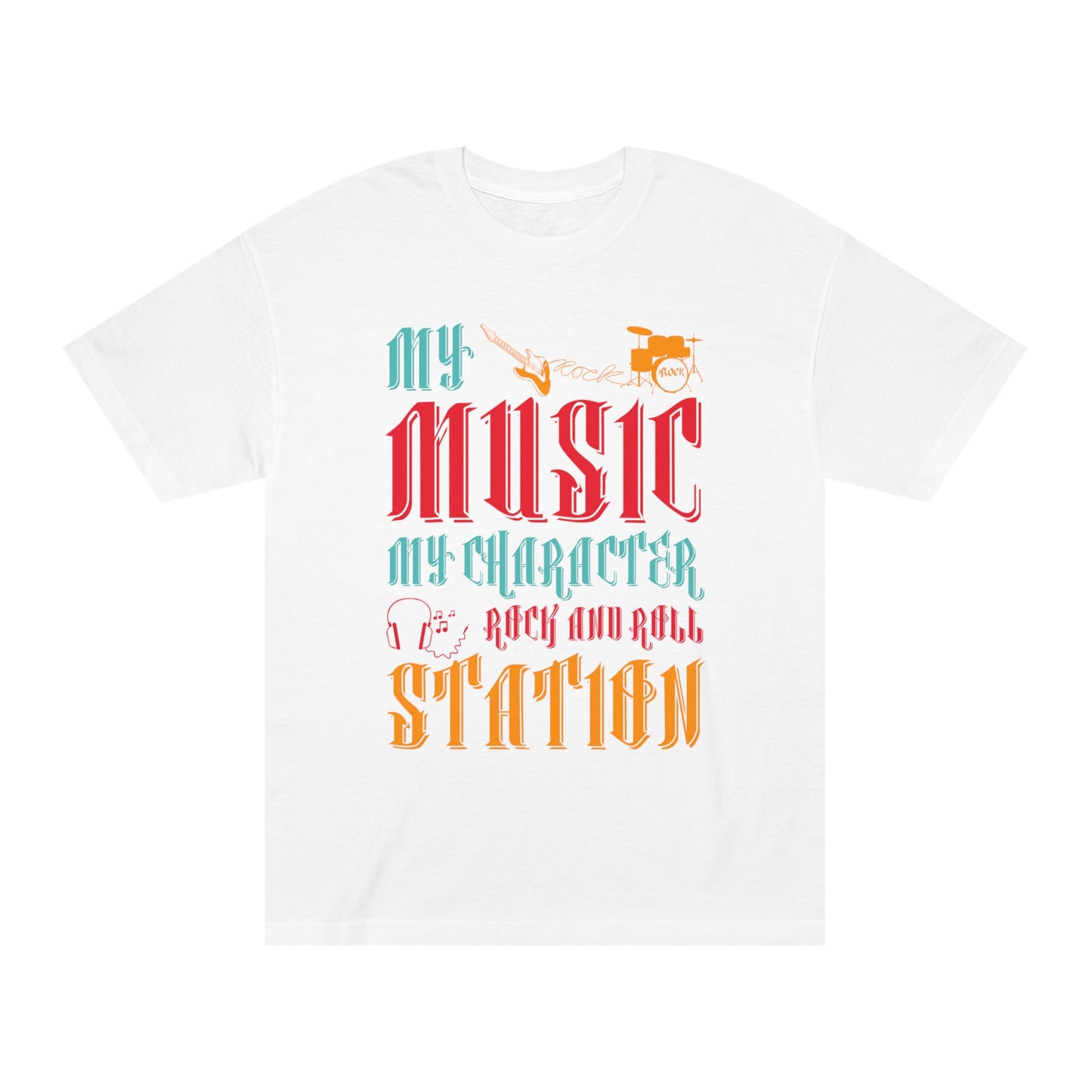 My music my character Unisex Classic Tee