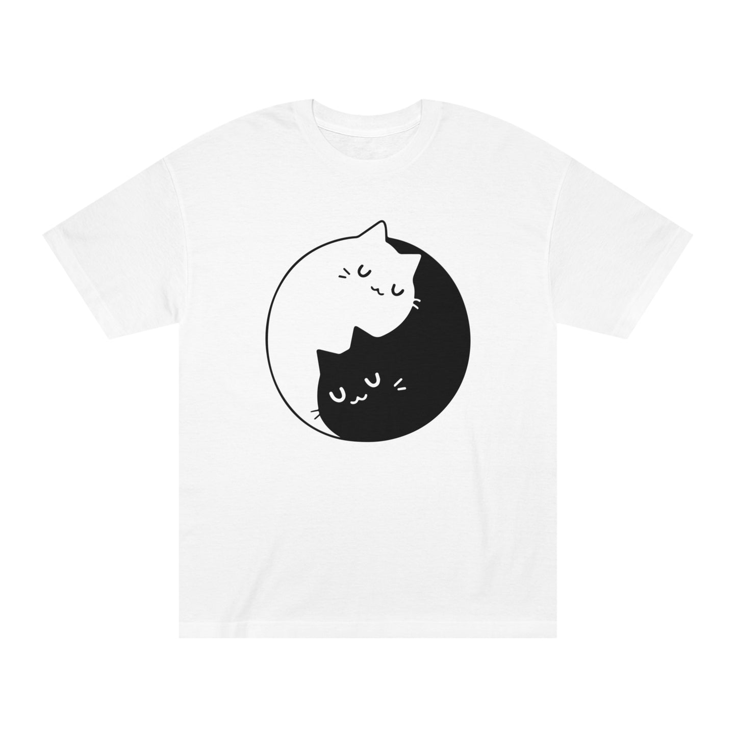 Black and white Unisex Classic Tee