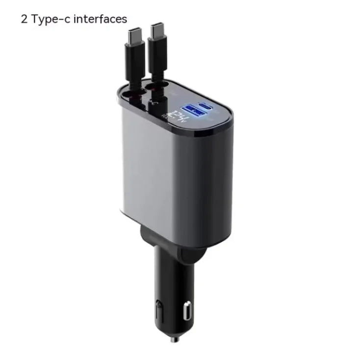 PowerDrive 4-in-1 Car Charger