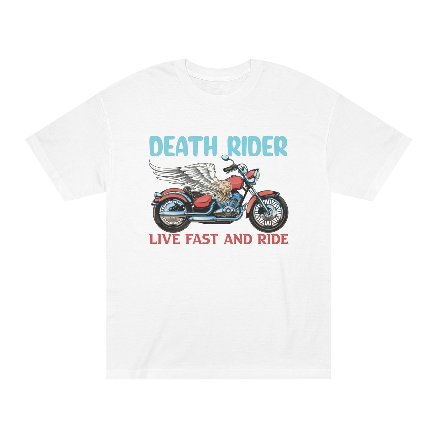 Death rider live fast and ride Unisex Classic Tee