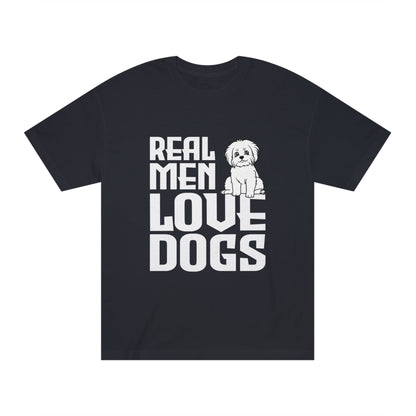 Real man love dogs Unisex Classic Tee