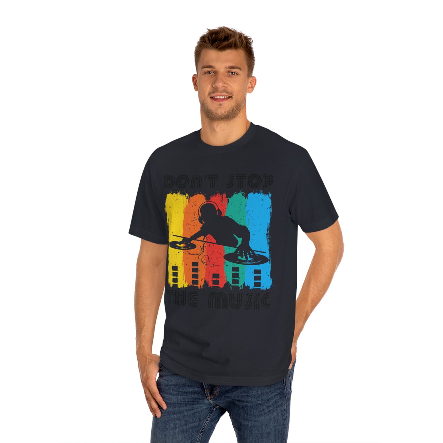 Don't stop the music Unisex Classic Tee