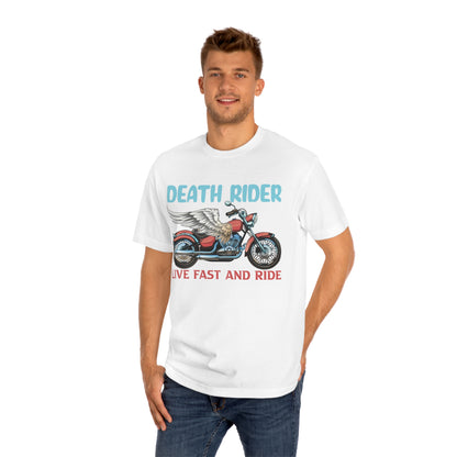 Death rider live fast and ride Unisex Classic Tee