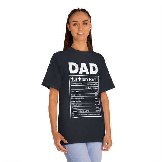 Dad nutrition chart Unisex Classic Tee - Shop 4 Me