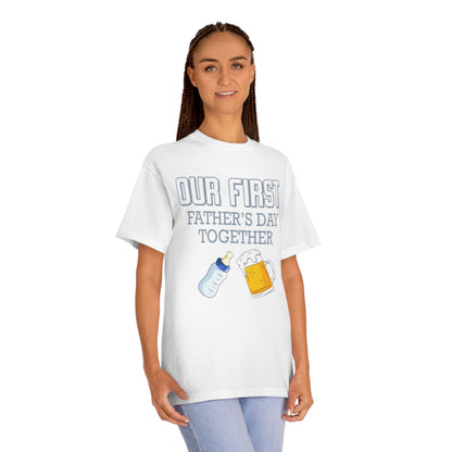 First father's day together Unisex Classic Tee - Shop 4 Me