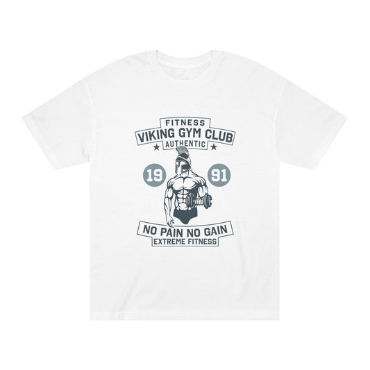 No pain no gain extreme exercise Unisex Classic Tee