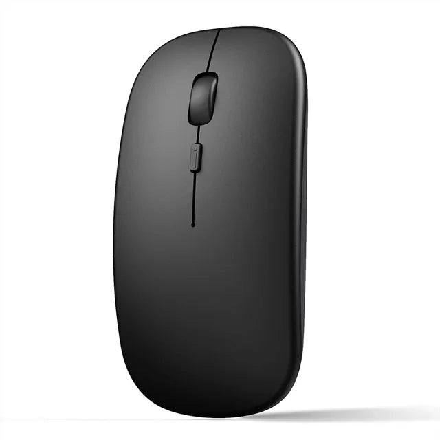 Wireless Rechargeable Mouse for Laptop Computer PC,  Slim Mini Noiseless Cordless Mouse, 2.4G Mice for Home/Office