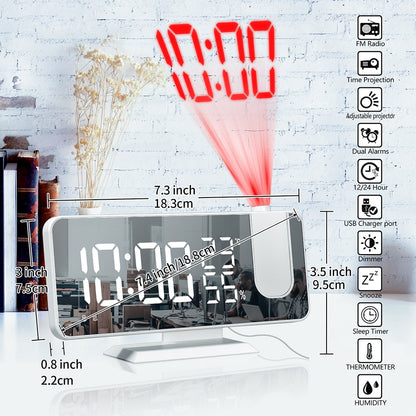 LED Digital Projection Clock - Shop 4 Me