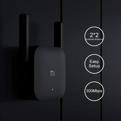 Xiaomi Original Wifi Amplifier Pro Router 300M 2.4G Repeater Network Expander Range Extender Roteader Mi Wireless Router Wi-Fi - Shop 4 Me