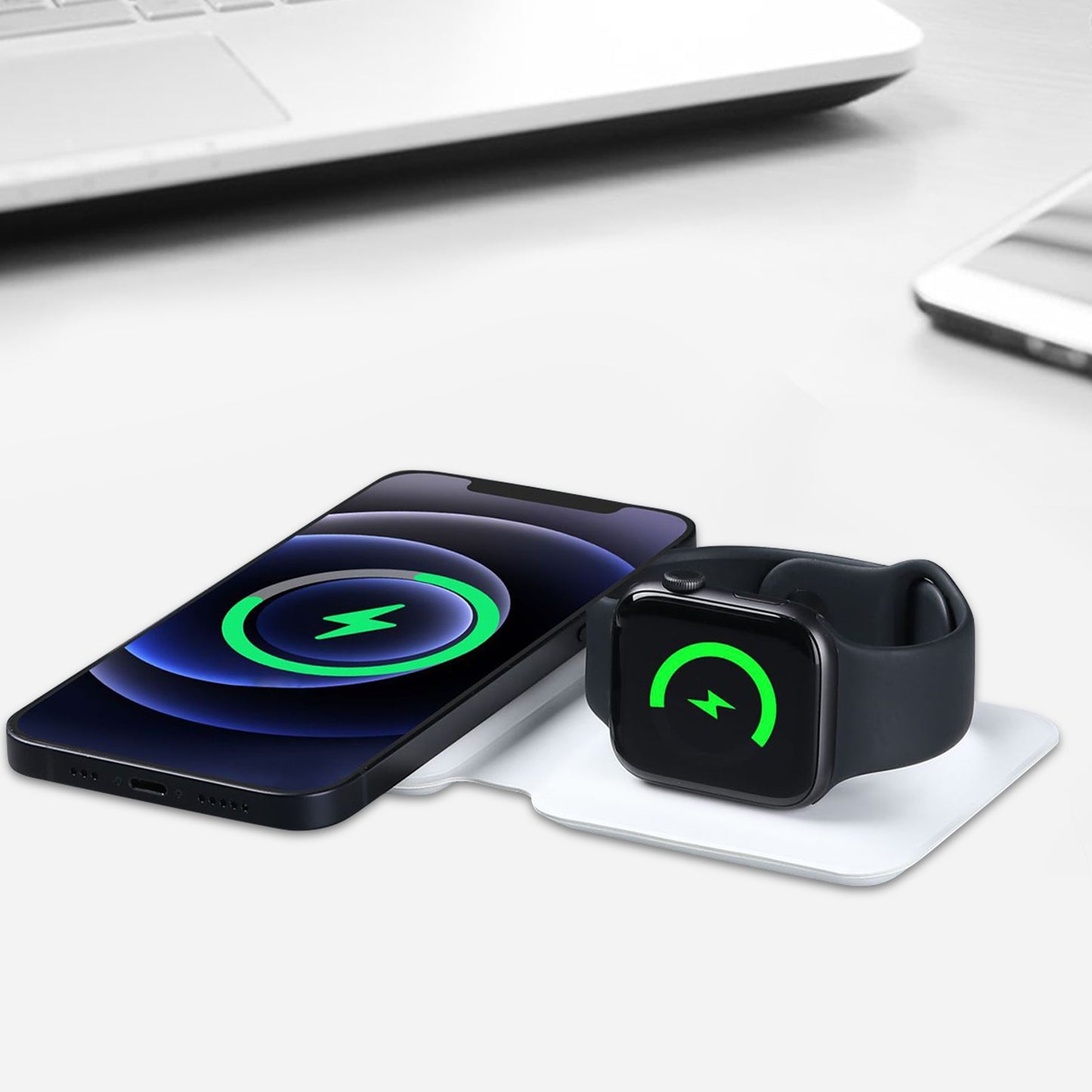 2 in 1 Wireless Charging Dock - Shop 4 Me