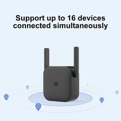 Xiaomi Original Wifi Amplifier Pro Router 300M 2.4G Repeater Network Expander Range Extender Roteader Mi Wireless Router Wi-Fi - Shop 4 Me