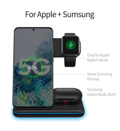 Wireless Charging Stand For Apple Watch And Iphone - Shop 4 Me