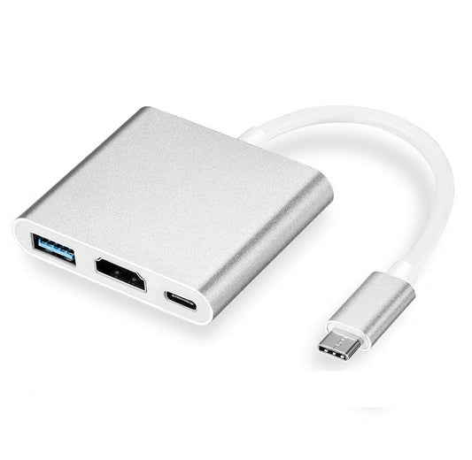Type C To HDMI Charging Port. Connect your devices to a host computer or another hub