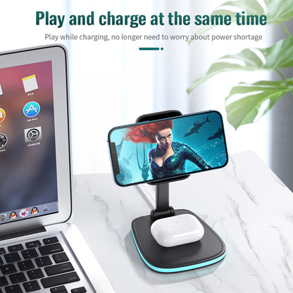 3in1 Magnetic Folding Wireless Charger - Shop 4 Me